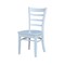International Concepts 42 in. Dual Drop Leaf Table with 2 Ladder Back Dining Chairs - 3 Piece Dining Set K02-42DP-C08-617P - alternate 4